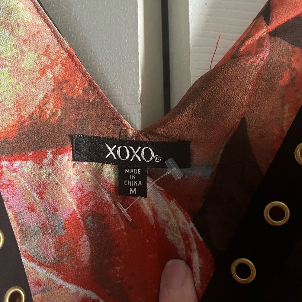 XOXO Floral Dress with Belt - Picture 5 of 10